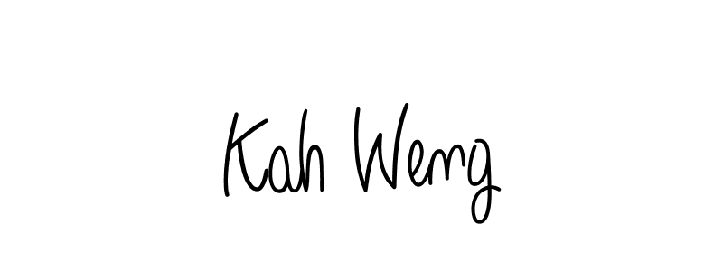 Make a beautiful signature design for name Kah Weng. Use this online signature maker to create a handwritten signature for free. Kah Weng signature style 5 images and pictures png