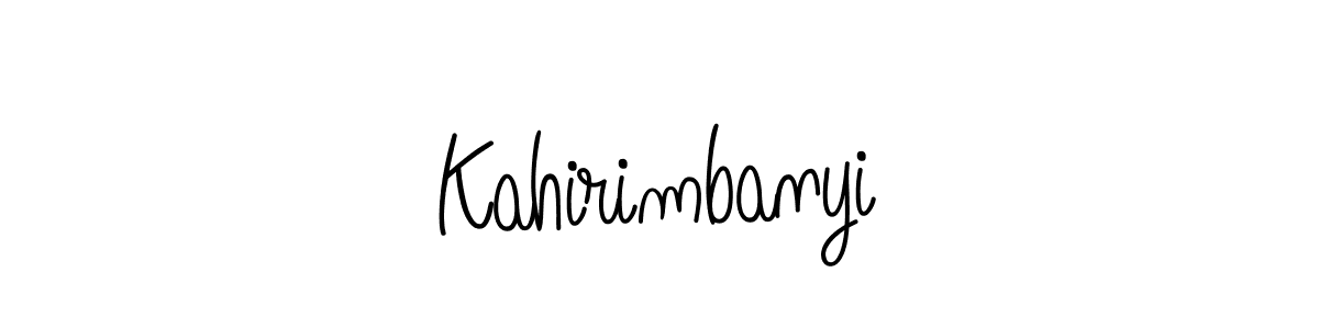 Best and Professional Signature Style for Kahirimbanyi. Angelique-Rose-font-FFP Best Signature Style Collection. Kahirimbanyi signature style 5 images and pictures png