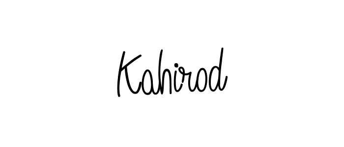 Make a beautiful signature design for name Kahirod. Use this online signature maker to create a handwritten signature for free. Kahirod signature style 5 images and pictures png