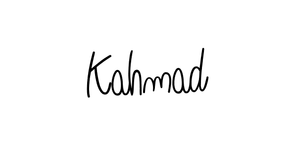 Also You can easily find your signature by using the search form. We will create Kahmad name handwritten signature images for you free of cost using Angelique-Rose-font-FFP sign style. Kahmad signature style 5 images and pictures png