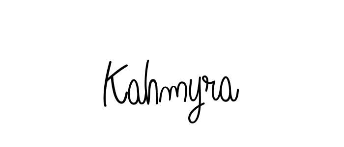 Here are the top 10 professional signature styles for the name Kahmyra. These are the best autograph styles you can use for your name. Kahmyra signature style 5 images and pictures png