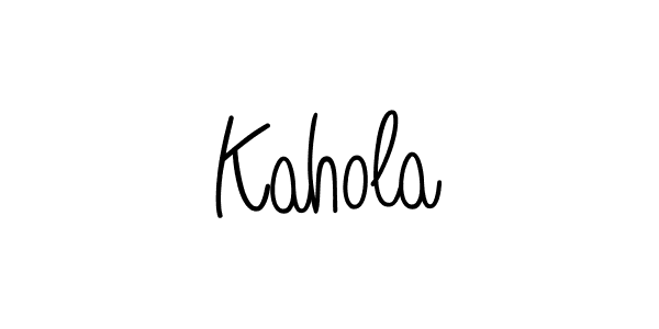 Check out images of Autograph of Kahola name. Actor Kahola Signature Style. Angelique-Rose-font-FFP is a professional sign style online. Kahola signature style 5 images and pictures png