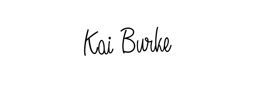 Angelique-Rose-font-FFP is a professional signature style that is perfect for those who want to add a touch of class to their signature. It is also a great choice for those who want to make their signature more unique. Get Kai Burke name to fancy signature for free. Kai Burke signature style 5 images and pictures png