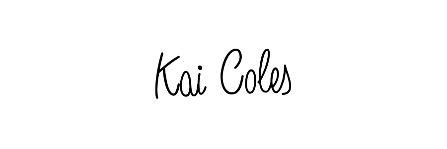 You can use this online signature creator to create a handwritten signature for the name Kai Coles. This is the best online autograph maker. Kai Coles signature style 5 images and pictures png