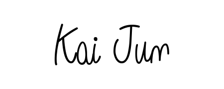 Download transparent PNG signature for name Kai Jun styled with Angelique-Rose-font-FFP font. Ready to paste directly into PDF and Word agreements. Kai Jun signature style 5 images and pictures png