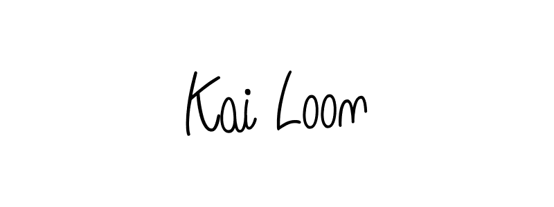 Make a beautiful signature design for name Kai Loon. Use this online signature maker to create a handwritten signature for free. Kai Loon signature style 5 images and pictures png