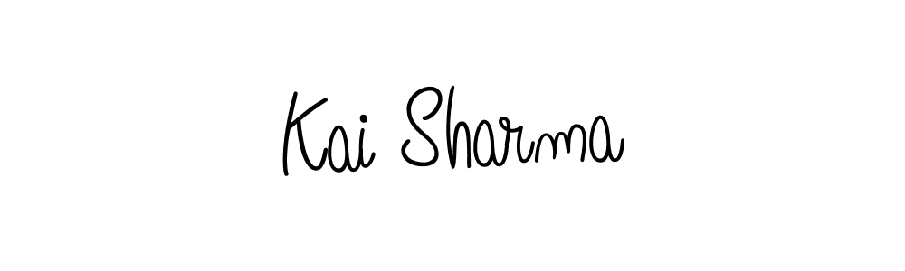 Create a beautiful signature design for name Kai Sharma. With this signature (Angelique-Rose-font-FFP) fonts, you can make a handwritten signature for free. Kai Sharma signature style 5 images and pictures png