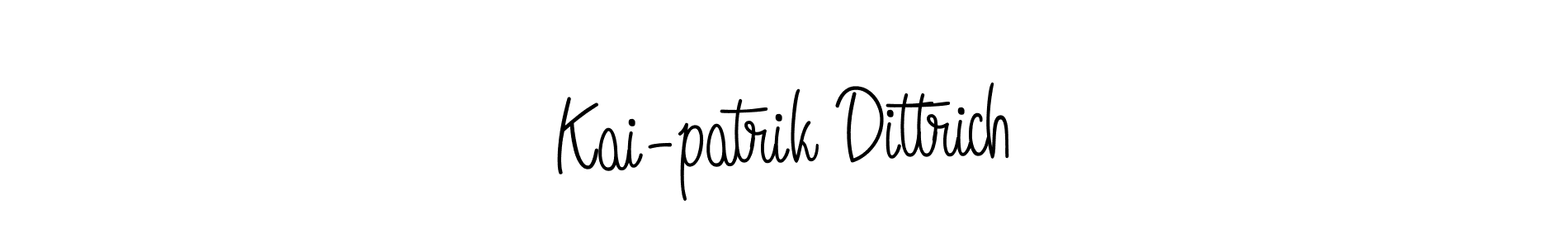 It looks lik you need a new signature style for name Kai-patrik Dittrich. Design unique handwritten (Angelique-Rose-font-FFP) signature with our free signature maker in just a few clicks. Kai-patrik Dittrich signature style 5 images and pictures png