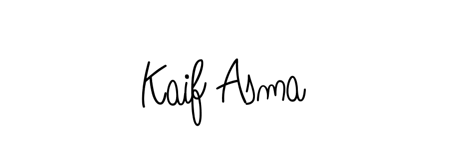 Make a beautiful signature design for name Kaif Asma. Use this online signature maker to create a handwritten signature for free. Kaif Asma signature style 5 images and pictures png