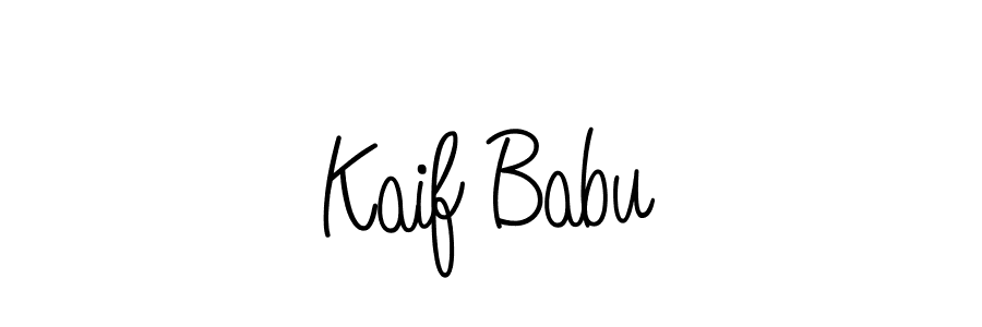 Make a short Kaif Babu signature style. Manage your documents anywhere anytime using Angelique-Rose-font-FFP. Create and add eSignatures, submit forms, share and send files easily. Kaif Babu signature style 5 images and pictures png