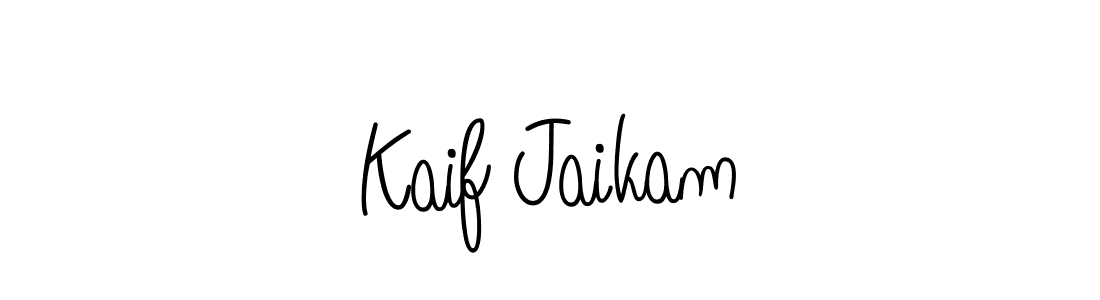 You can use this online signature creator to create a handwritten signature for the name Kaif Jaikam. This is the best online autograph maker. Kaif Jaikam signature style 5 images and pictures png