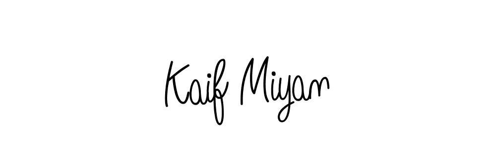 The best way (Angelique-Rose-font-FFP) to make a short signature is to pick only two or three words in your name. The name Kaif Miyan include a total of six letters. For converting this name. Kaif Miyan signature style 5 images and pictures png