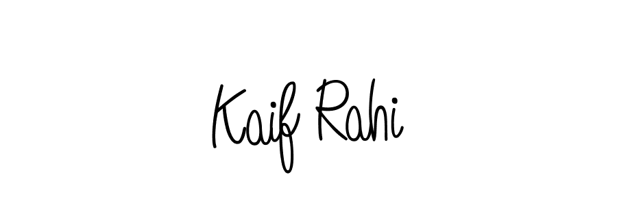 You can use this online signature creator to create a handwritten signature for the name Kaif Rahi. This is the best online autograph maker. Kaif Rahi signature style 5 images and pictures png