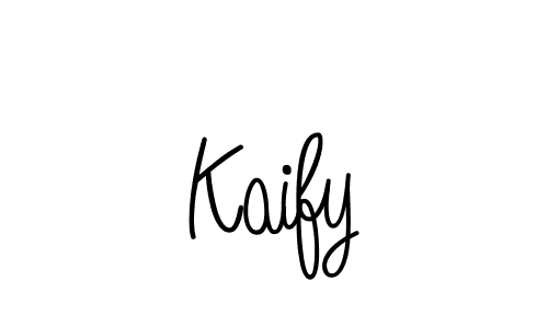 if you are searching for the best signature style for your name Kaify. so please give up your signature search. here we have designed multiple signature styles  using Angelique-Rose-font-FFP. Kaify signature style 5 images and pictures png