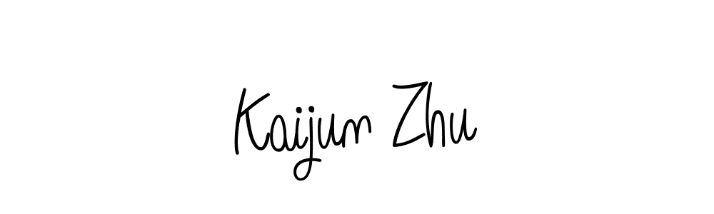 Similarly Angelique-Rose-font-FFP is the best handwritten signature design. Signature creator online .You can use it as an online autograph creator for name Kaijun Zhu. Kaijun Zhu signature style 5 images and pictures png