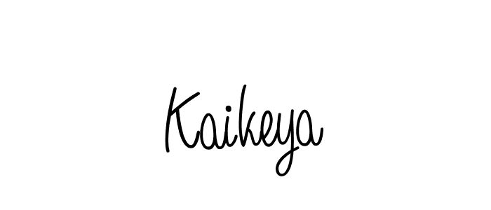 How to make Kaikeya name signature. Use Angelique-Rose-font-FFP style for creating short signs online. This is the latest handwritten sign. Kaikeya signature style 5 images and pictures png