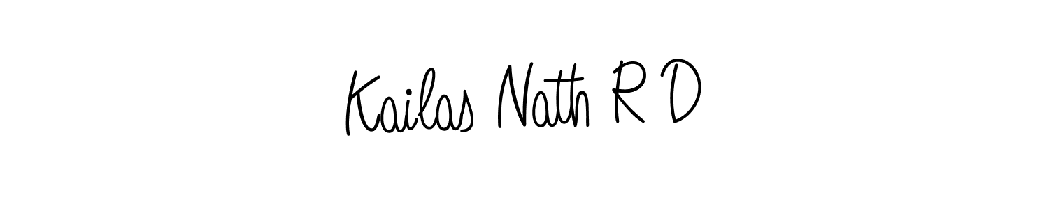 Best and Professional Signature Style for Kailas Nath R D. Angelique-Rose-font-FFP Best Signature Style Collection. Kailas Nath R D signature style 5 images and pictures png