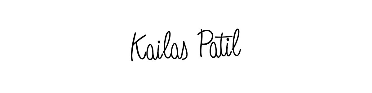 Once you've used our free online signature maker to create your best signature Angelique-Rose-font-FFP style, it's time to enjoy all of the benefits that Kailas Patil name signing documents. Kailas Patil signature style 5 images and pictures png