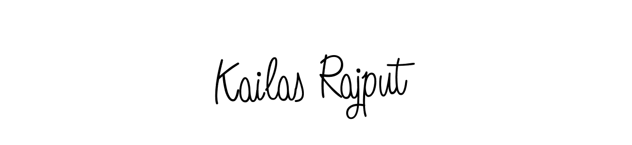 How to Draw Kailas Rajput signature style? Angelique-Rose-font-FFP is a latest design signature styles for name Kailas Rajput. Kailas Rajput signature style 5 images and pictures png