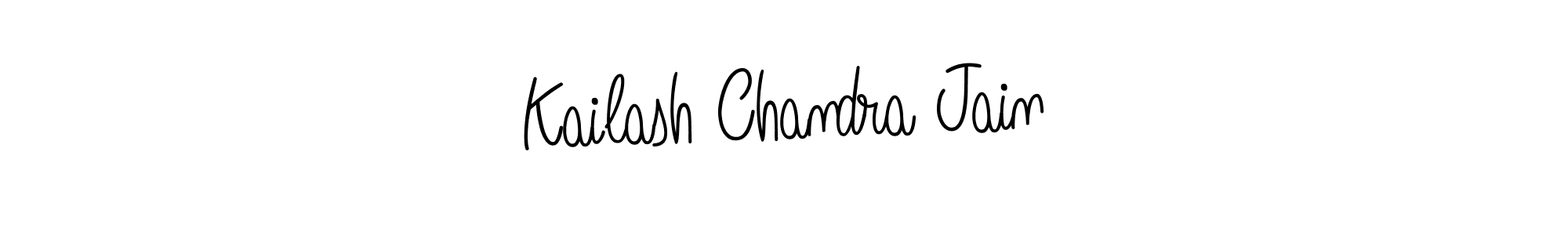 Check out images of Autograph of Kailash Chandra Jain name. Actor Kailash Chandra Jain Signature Style. Angelique-Rose-font-FFP is a professional sign style online. Kailash Chandra Jain signature style 5 images and pictures png