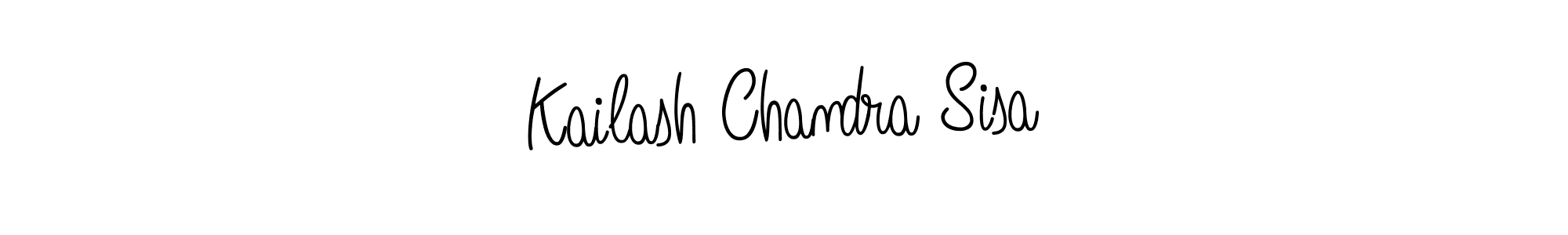 You can use this online signature creator to create a handwritten signature for the name Kailash Chandra Sisa. This is the best online autograph maker. Kailash Chandra Sisa signature style 5 images and pictures png