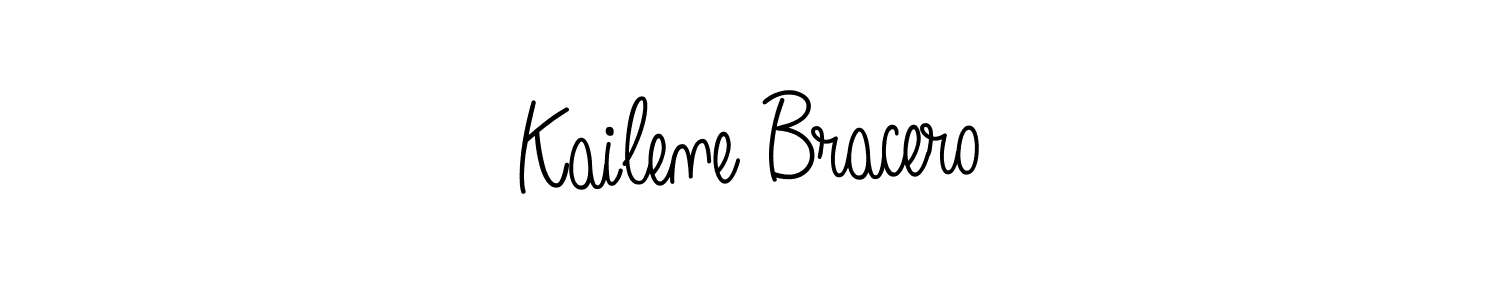 Also we have Kailene Bracero name is the best signature style. Create professional handwritten signature collection using Angelique-Rose-font-FFP autograph style. Kailene Bracero signature style 5 images and pictures png