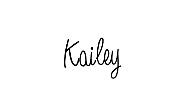 Use a signature maker to create a handwritten signature online. With this signature software, you can design (Angelique-Rose-font-FFP) your own signature for name Kailey. Kailey signature style 5 images and pictures png