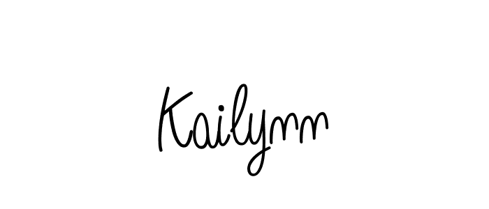 Create a beautiful signature design for name Kailynn. With this signature (Angelique-Rose-font-FFP) fonts, you can make a handwritten signature for free. Kailynn signature style 5 images and pictures png