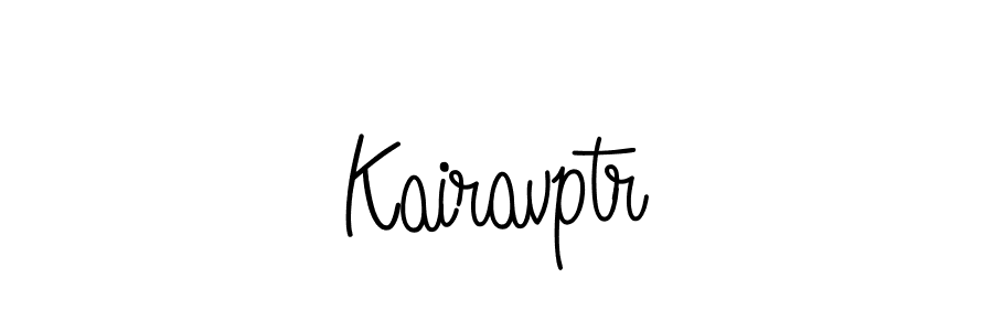 if you are searching for the best signature style for your name Kairavptr. so please give up your signature search. here we have designed multiple signature styles  using Angelique-Rose-font-FFP. Kairavptr signature style 5 images and pictures png