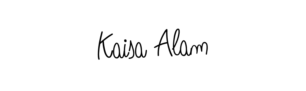 How to Draw Kaisa Alam signature style? Angelique-Rose-font-FFP is a latest design signature styles for name Kaisa Alam. Kaisa Alam signature style 5 images and pictures png