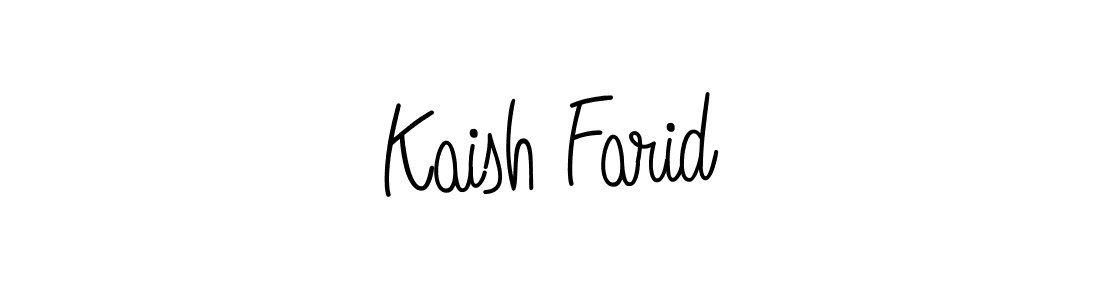 Check out images of Autograph of Kaish Farid name. Actor Kaish Farid Signature Style. Angelique-Rose-font-FFP is a professional sign style online. Kaish Farid signature style 5 images and pictures png