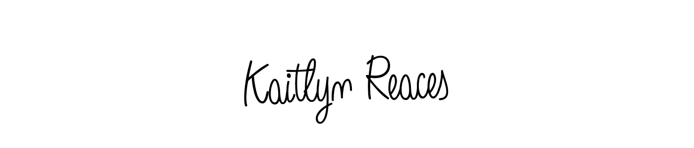 It looks lik you need a new signature style for name Kaitlyn Reaces. Design unique handwritten (Angelique-Rose-font-FFP) signature with our free signature maker in just a few clicks. Kaitlyn Reaces signature style 5 images and pictures png