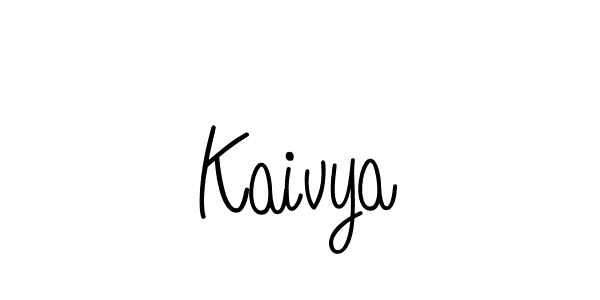 Angelique-Rose-font-FFP is a professional signature style that is perfect for those who want to add a touch of class to their signature. It is also a great choice for those who want to make their signature more unique. Get Kaivya name to fancy signature for free. Kaivya signature style 5 images and pictures png