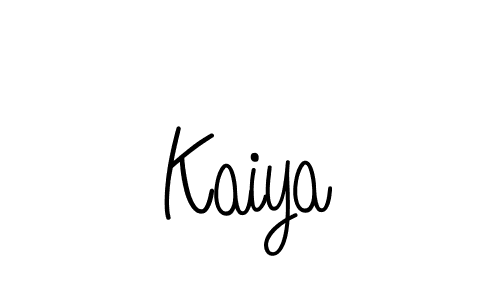 Make a short Kaiya signature style. Manage your documents anywhere anytime using Angelique-Rose-font-FFP. Create and add eSignatures, submit forms, share and send files easily. Kaiya signature style 5 images and pictures png
