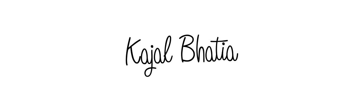 Also we have Kajal Bhatia name is the best signature style. Create professional handwritten signature collection using Angelique-Rose-font-FFP autograph style. Kajal Bhatia signature style 5 images and pictures png