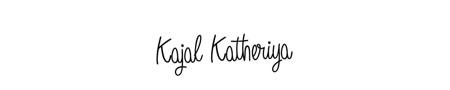 Angelique-Rose-font-FFP is a professional signature style that is perfect for those who want to add a touch of class to their signature. It is also a great choice for those who want to make their signature more unique. Get Kajal Katheriya name to fancy signature for free. Kajal Katheriya signature style 5 images and pictures png