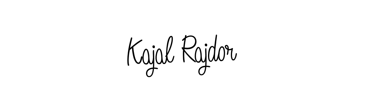 How to Draw Kajal Rajdor signature style? Angelique-Rose-font-FFP is a latest design signature styles for name Kajal Rajdor. Kajal Rajdor signature style 5 images and pictures png