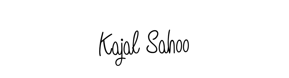 Design your own signature with our free online signature maker. With this signature software, you can create a handwritten (Angelique-Rose-font-FFP) signature for name Kajal Sahoo. Kajal Sahoo signature style 5 images and pictures png