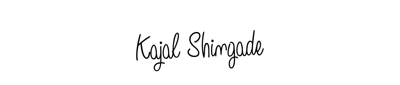 This is the best signature style for the Kajal Shingade name. Also you like these signature font (Angelique-Rose-font-FFP). Mix name signature. Kajal Shingade signature style 5 images and pictures png