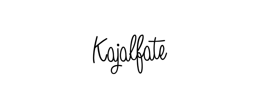 How to make Kajalfate name signature. Use Angelique-Rose-font-FFP style for creating short signs online. This is the latest handwritten sign. Kajalfate signature style 5 images and pictures png
