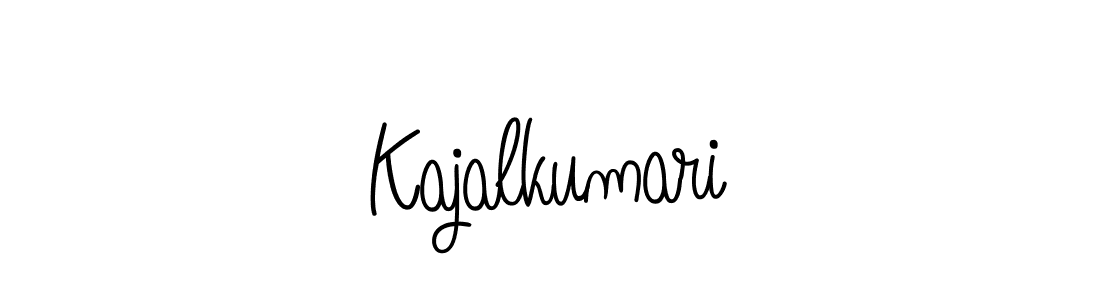 How to make Kajalkumari signature? Angelique-Rose-font-FFP is a professional autograph style. Create handwritten signature for Kajalkumari name. Kajalkumari signature style 5 images and pictures png