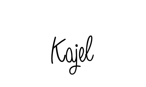 Also we have Kajel name is the best signature style. Create professional handwritten signature collection using Angelique-Rose-font-FFP autograph style. Kajel signature style 5 images and pictures png