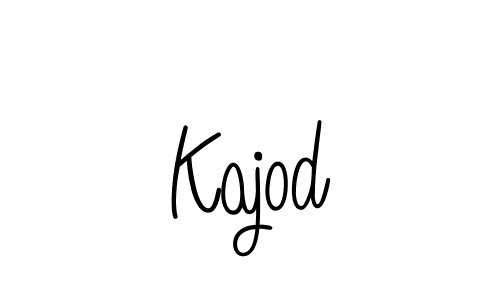 How to make Kajod signature? Angelique-Rose-font-FFP is a professional autograph style. Create handwritten signature for Kajod name. Kajod signature style 5 images and pictures png