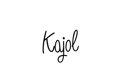 Make a beautiful signature design for name Kajol. Use this online signature maker to create a handwritten signature for free. Kajol signature style 5 images and pictures png