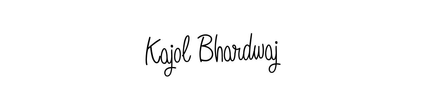 Make a short Kajol Bhardwaj signature style. Manage your documents anywhere anytime using Angelique-Rose-font-FFP. Create and add eSignatures, submit forms, share and send files easily. Kajol Bhardwaj signature style 5 images and pictures png