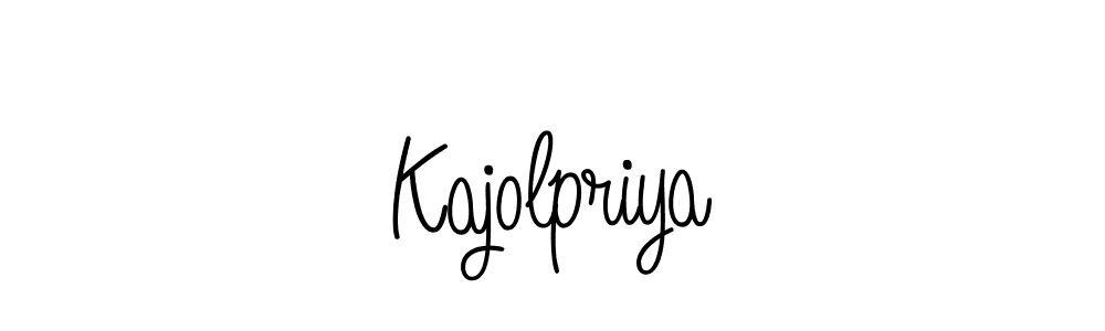 Make a beautiful signature design for name Kajolpriya. Use this online signature maker to create a handwritten signature for free. Kajolpriya signature style 5 images and pictures png