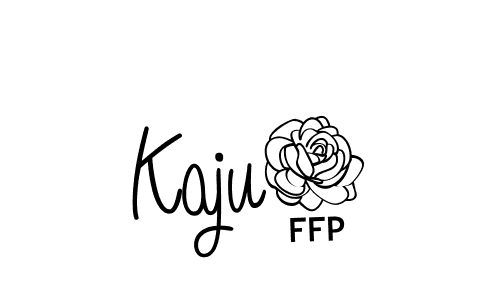 Create a beautiful signature design for name Kaju7. With this signature (Angelique-Rose-font-FFP) fonts, you can make a handwritten signature for free. Kaju7 signature style 5 images and pictures png