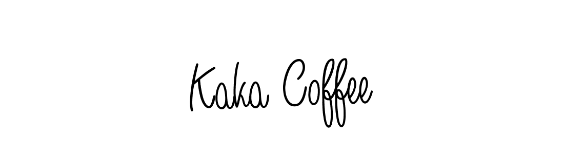 Similarly Angelique-Rose-font-FFP is the best handwritten signature design. Signature creator online .You can use it as an online autograph creator for name Kaka Coffee. Kaka Coffee signature style 5 images and pictures png