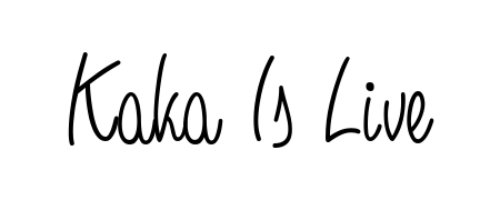 Discover the perfect balance of readability and style for Kaka Is Live with Angelique-Rose-font-FFP font. Create your dream signature today. Kaka Is Live signature style 5 images and pictures png
