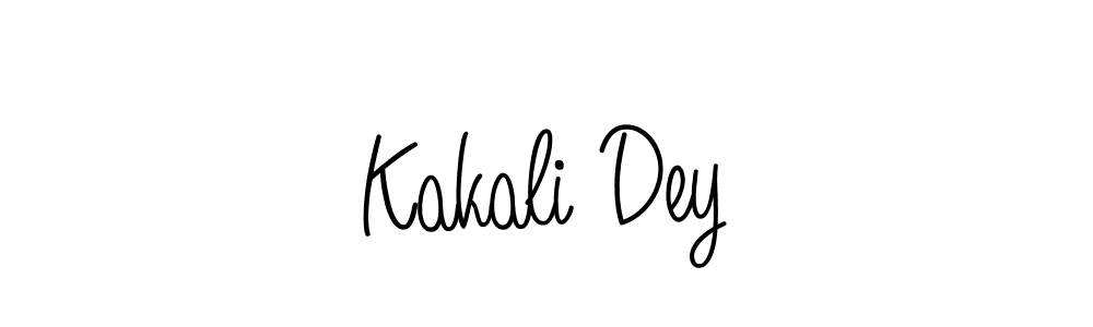 The best way (Angelique-Rose-font-FFP) to make a short signature is to pick only two or three words in your name. The name Kakali Dey include a total of six letters. For converting this name. Kakali Dey signature style 5 images and pictures png